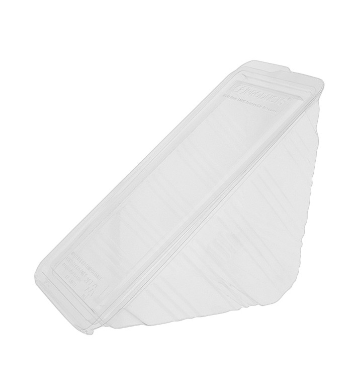Scatola Sandwich PLA 16,5x11,0x7,5 cm (500 pezzi) Scatola Sandwich PLA 16,5x11,0x7,5 cm (500 pezzi)