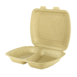 Contenitori MenuBox XPP 2S Crema 24x20,5x7cm (200 Pezzi)