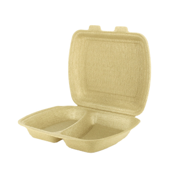 Contenitori MenuBox XPP 2S Crema 24x20,5x7cm (200 Pezzi) Contenitori MenuBox XPP 2S Crema 24x20,5x7cm (200 Pezzi)