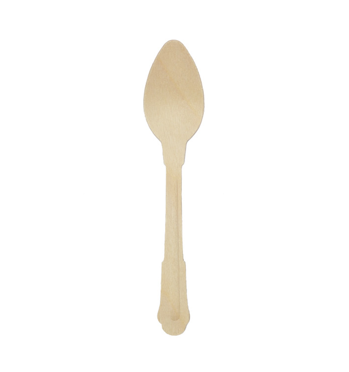 Cucchiaino di Legno per Caffè 120mm (100 Pezzi) Cucchiaino di Legno per Caffè 120mm (100 Pezzi)