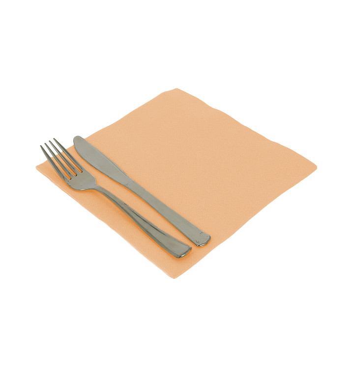 Tovagliolo di Carta 40x40cm Salmone Punta- Punta (1.200 Pezzi) Tovagliolo di Carta 40x40cm Salmone Punta- Punta (1.200 Pezzi)