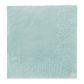 Tovagliolo di Carta 2V 20x20cm Azurro (100 Pezzi)