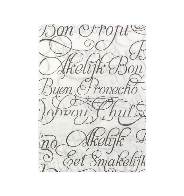 Tovagliolo di Carta "Buon Appetito" 17x17cm (200 Pezzi) Tovagliolo di Carta "Buon Appetito" 17x17cm (200 Pezzi)