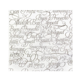 Tovagliolo di Carta "Buon Appetito" 17x17cm (200 Pezzi)