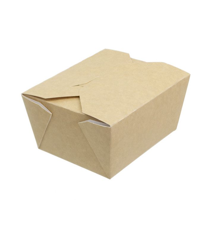 Contenitore di Cibo Kraft 11,8x9x6,3cm (25 Pezzi) Contenitore di Cibo Kraft 11,8x9x6,3cm (25 Pezzi)