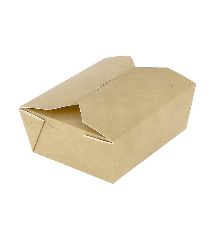 Contenitore di Cibo Kraft 10,7x8,65x4,5cm 400ml (50 Pezzi) Contenitore di Cibo Kraft 10,7x8,65x4,5cm 400ml (50 Pezzi)