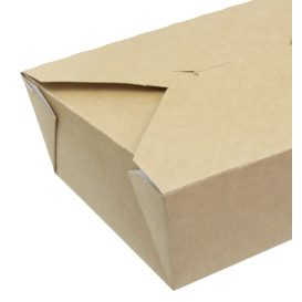 Contenitore di Cibo Kraft 15x12x6,5cm (200 Pezzi)