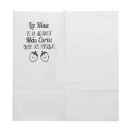 Tovagliolo di Carta Bianco 17x17cm (200 Pezzi)