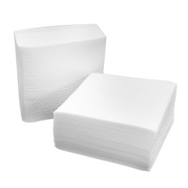 Tovagliolo di Carta Tissue 2V in V Bianco 11x21cm (150 Pezzi)