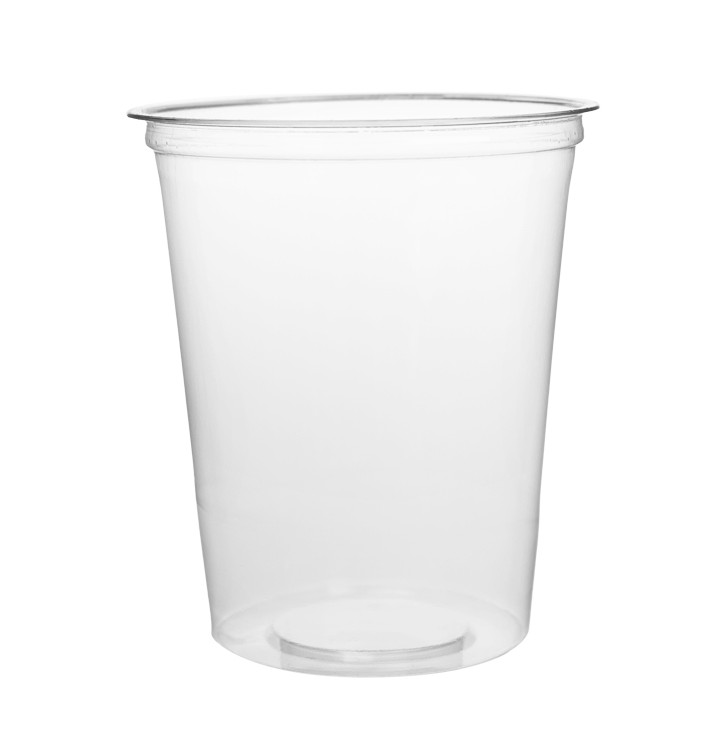 Contenitore Compostabile PLA Trasparente 940ml (500 Pezzi) Contenitore Compostabile PLA Trasparente 940ml (500 Pezzi)