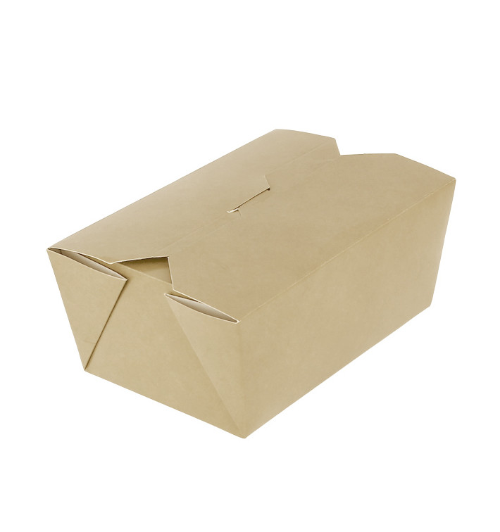 Contenitore di Cibo Kraft 13x8,5x6cm 700ml (45 Pezzi) Contenitore di Cibo Kraft 13x8,5x6cm 700ml (45 Pezzi)