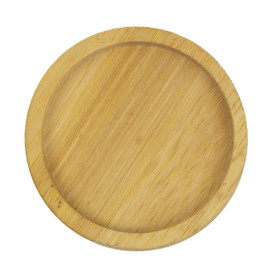 Piatto Rotondi di Bambu Bicolor Ø5cm (144 Pezzi)