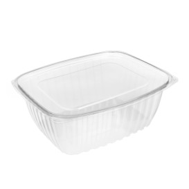 Contenitore Compostabile PLA con Coperchio 1890ml (50 Pezzi)