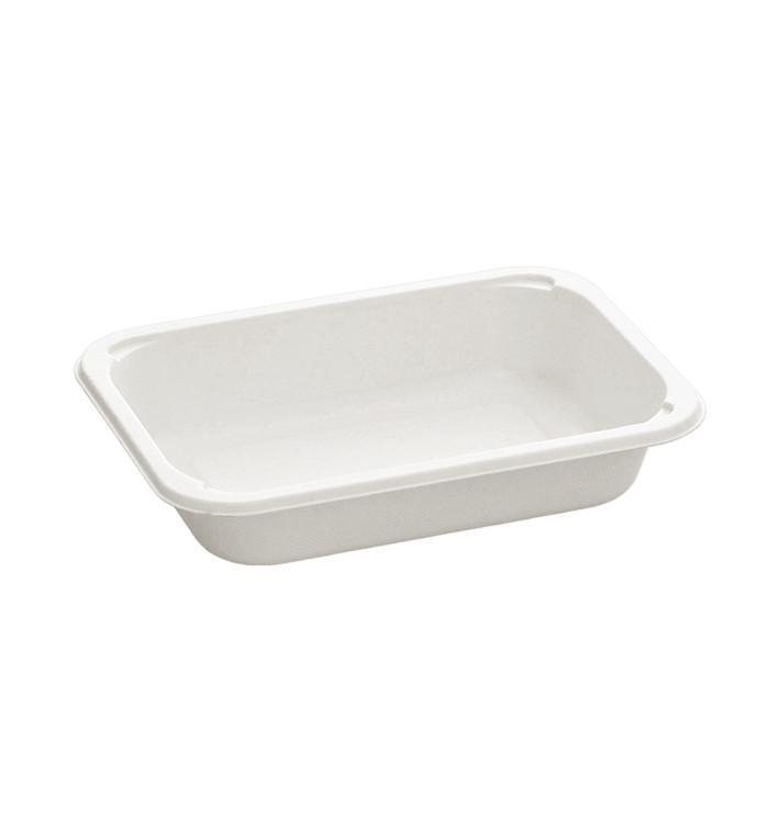 Contenitori Canna da Zucchero PLA 580ml 18,7x13,6x3,6cm (75 Pezzi) Contenitori Canna da Zucchero PLA 580ml 18,7x13,6x3,6cm (75 Pezzi)