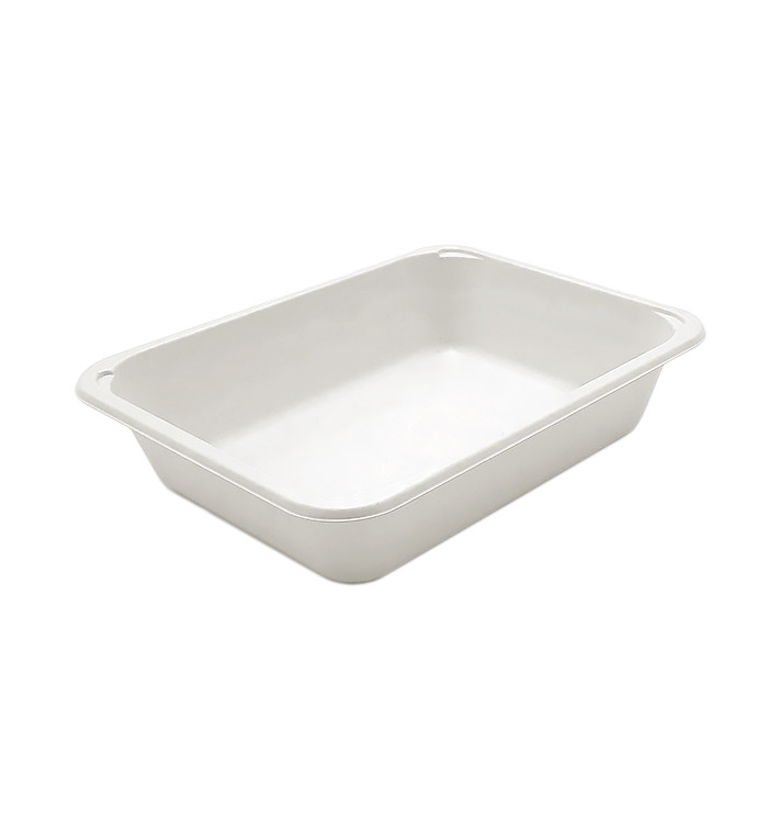 Contenitori Canna da Zucchero PLA 1350ml 22,7x17,8x5cm (300 Pezzi) Contenitori Canna da Zucchero PLA 1350ml 22,7x17,8x5cm (300 Pezzi)
