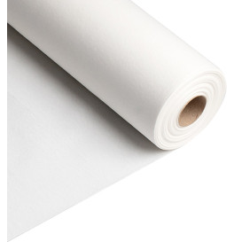 Tovaglia Runner Airlaid Bianco 0,4x48m Pretagliati a 30cm (1 Pezzo)
