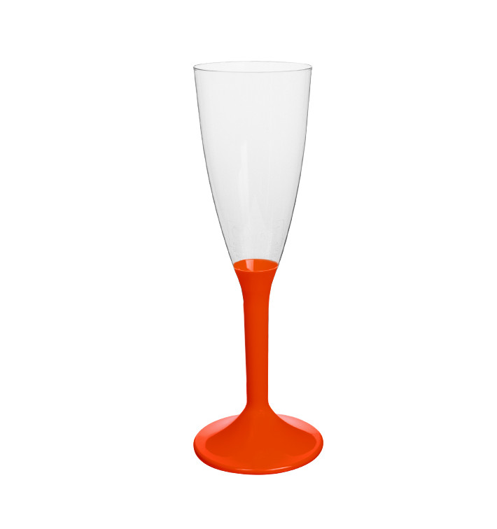 Calice Plastica Flute Gambo Red 120ml 2P (20 Pezzi) Calice Plastica Flute Gambo Red 120ml 2P (20 Pezzi)