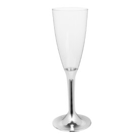 20 Pz Flute da Champagne in Plastica Trasparente, Calici Plastica Rigida  Lavabili, Bicchieri Cocktail Plastica Riutilizzabili, Impilabile Flute  Plastica per Feste, Matrimoni, Natale, Giardino - 150ml : : Casa e  cucina