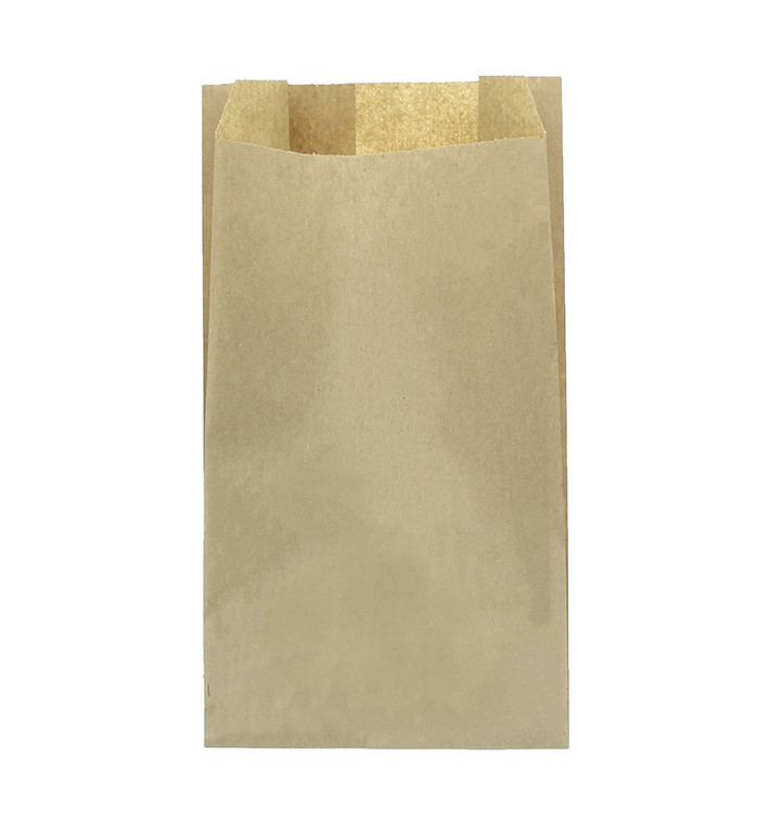Sacchetto di Carta Kraft 25+8x42cm (1000 Pezzi) Sacchetto di Carta Kraft 25+8x42cm (1000 Pezzi)