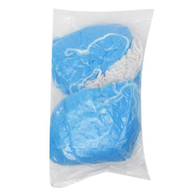 Copribarba in TNT di polipropilene Blu (100 pezzi)