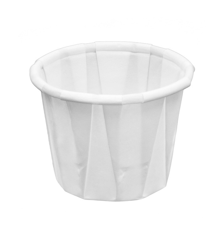 Contenitori di Carta Plisato di 22ml (5000 Pezzi) Contenitori di Carta Plisato di 22ml (5000 Pezzi)