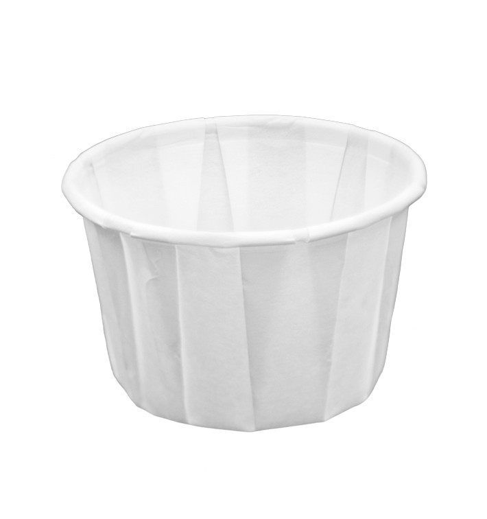 Contenitori di Carta Plisato di 100ml (5.000 Pezzi) Contenitori di Carta Plisato di 100ml (5.000 Pezzi)