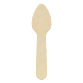 Mini Cucchiaio di Legno 7,5cm (2.400 Pezzi)