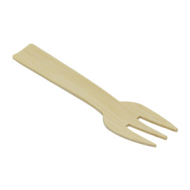 Mini-forchetta di Bambu 7,5cm (1.200 Pezzi)