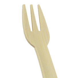 Mini-forchetta di Bambu 7,5cm (50 Pezzi)