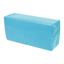 Tovagliolo di Carta micro-point Turchese 20x20cm (3.240 Pezzi)