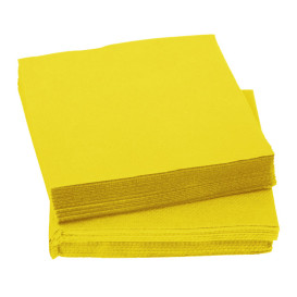 Tovagliolo di Carta micro-point Giallo 20x20cm (3.240 Pezzi)