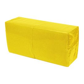 Tovagliolo di Carta micro-point Giallo 20x20cm (3.240 Pezzi)