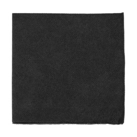 Tovagliolo di Carta micro-point Nero 20x20cm (100 Pezzi)