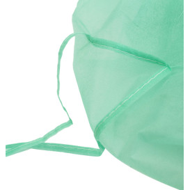 Camice di Protezione TNT PP Chiusura Con Lacci Verde XL 20gr (100 Pezzi)