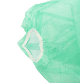 Camice di Protezione TNT PP Chiusura Con Lacci Verde XL 20gr (100 Pezzi)