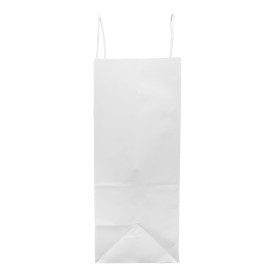 Buste Shopper in Carta Bianca 100g/m² 25+13x33cm (25 Pezzi)