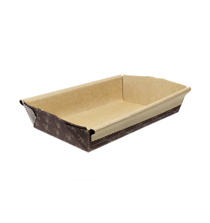 Stampo Forno Kraft 15x9x3,5 cm (560 Pezzi) Stampo Forno Kraft 15x9x3,5 cm (560 Pezzi)