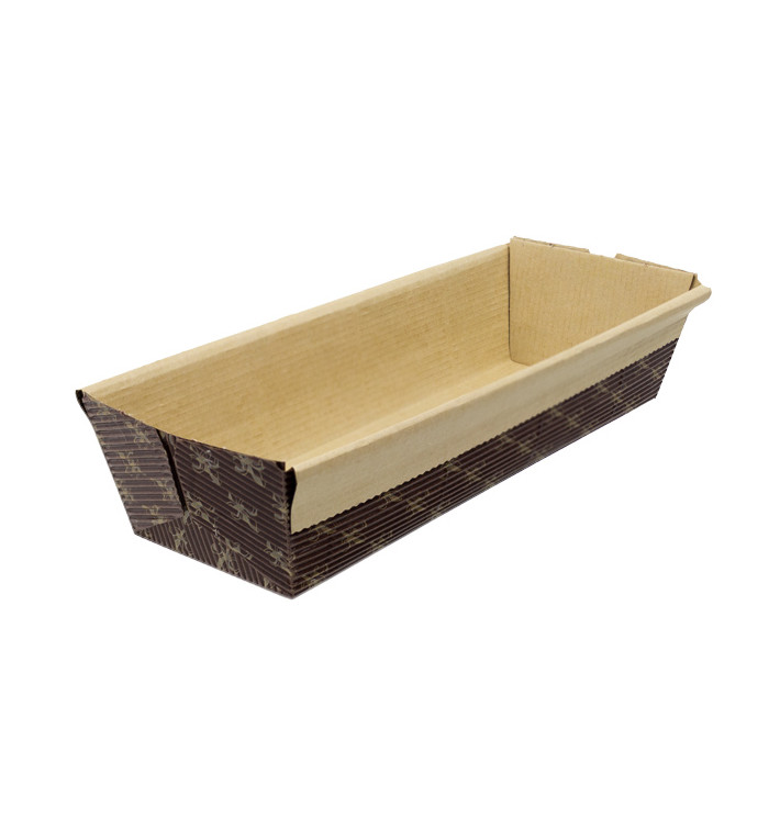 Stampo Forno Kraft 19,7x6,5x4,8 cm (480 Pezzi) Stampo Forno Kraft 19,7x6,5x4,8 cm (480 Pezzi)