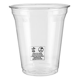 Bicchiere PLA Bio Trasparente 450ml Ø9,5cm (1200 Pezzi) 