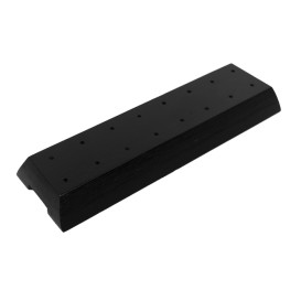 Supporto di Bambu per Spiedi Bambu Nero 20x6x2cm (48 Pezzi)