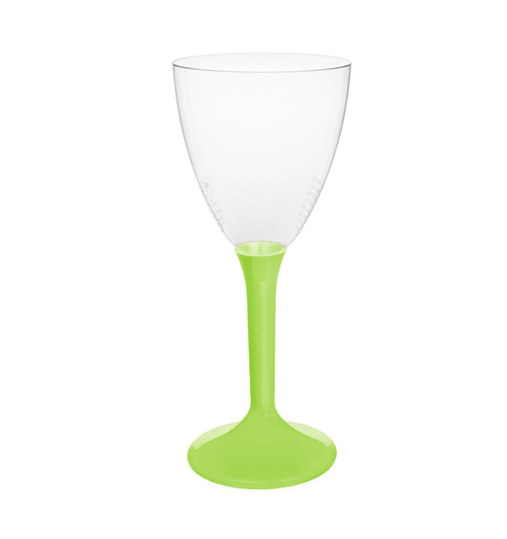 Calice Plastica Vino Gambo Pistacchio 180ml 2P (200 Pezzi) Calice Plastica Vino Gambo Pistacchio 180ml 2P (200 Pezzi)