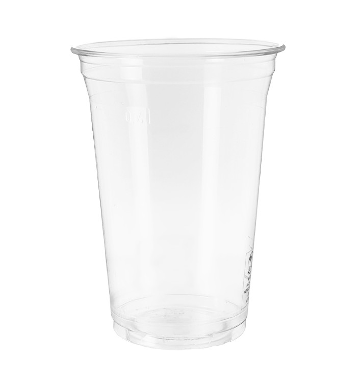 Bicchiere PLA Bio Trasparente 550ml Ø9,5cm (1120 Pezzi) Bicchiere PLA Bio Trasparente 550ml Ø9,5cm (1120 Pezzi)