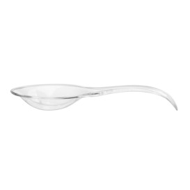 Mini Cucchiaio Degustazione Single-Dose Trasparente 120 mm (600 Pezzi)
