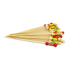 Spiedi di Bambu Giallo 120 mm (1.200 Pezzi)