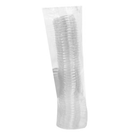 Coperchio PET Trasparente per Contenitore Salse 30ml Ø4,3cm (50 Pezzi)