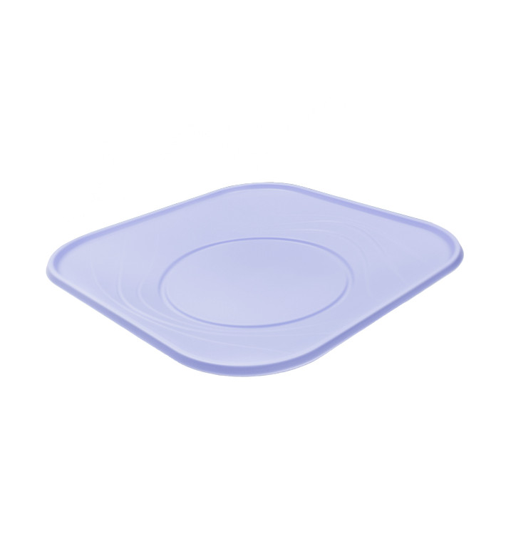 Piatto Riutilizzabile Economico PP "X-Table" Viola 23x23cm (8 Pezzi) Piatto Riutilizzabile Economico PP "X-Table" Viola 23x23cm (8 Pezzi)