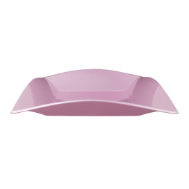 Piatto Plastica Piano Viola Nice Pearl PP 180mm (25 Pezzi)