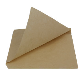 Sacchetto di Carta Antigrasso Kraft 15x15cm (3000 Pezzi)