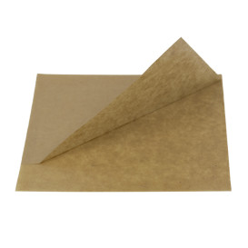 Sacchetto Carta Antigrasso Naturale 15x13/10cm (6000 Pezzi)