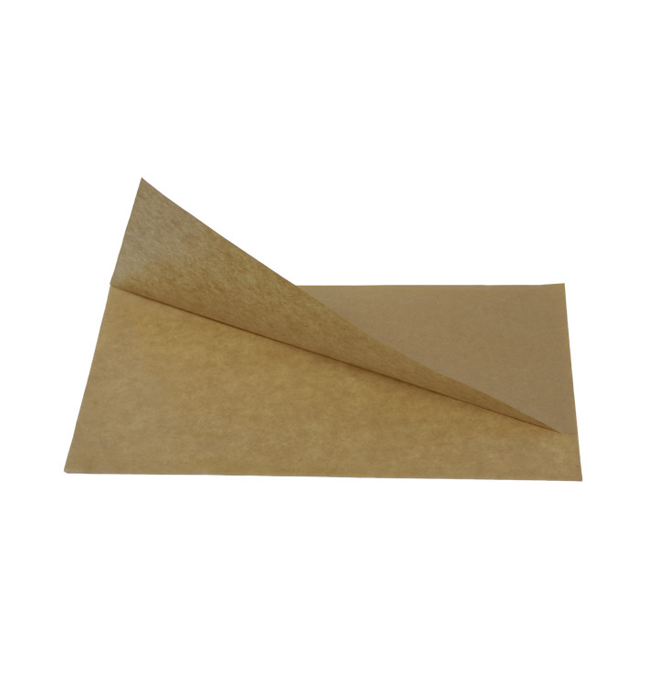 Sacchetto Carta Antigrasso Naturale 25x13/10cm (100 Pezzi) Sacchetto Carta Antigrasso Naturale 25x13/10cm (100 Pezzi)